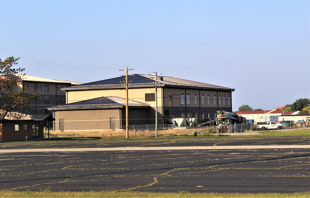 September 2023 construction operations of $11.96 million transient training brigade headquarters at Fort McCoy