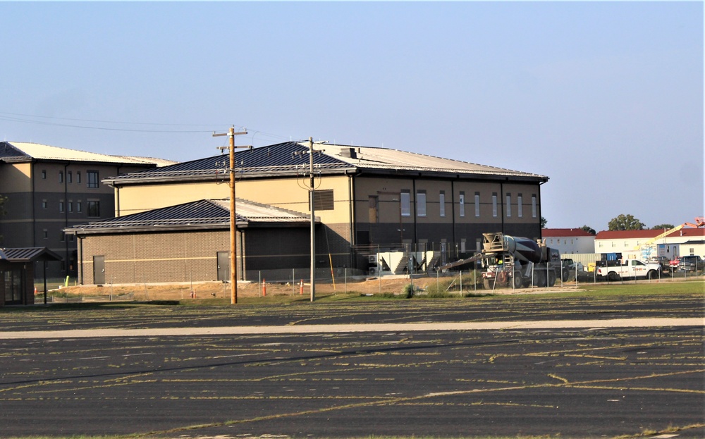 September 2023 construction operations of $11.96 million transient training brigade headquarters at Fort McCoy