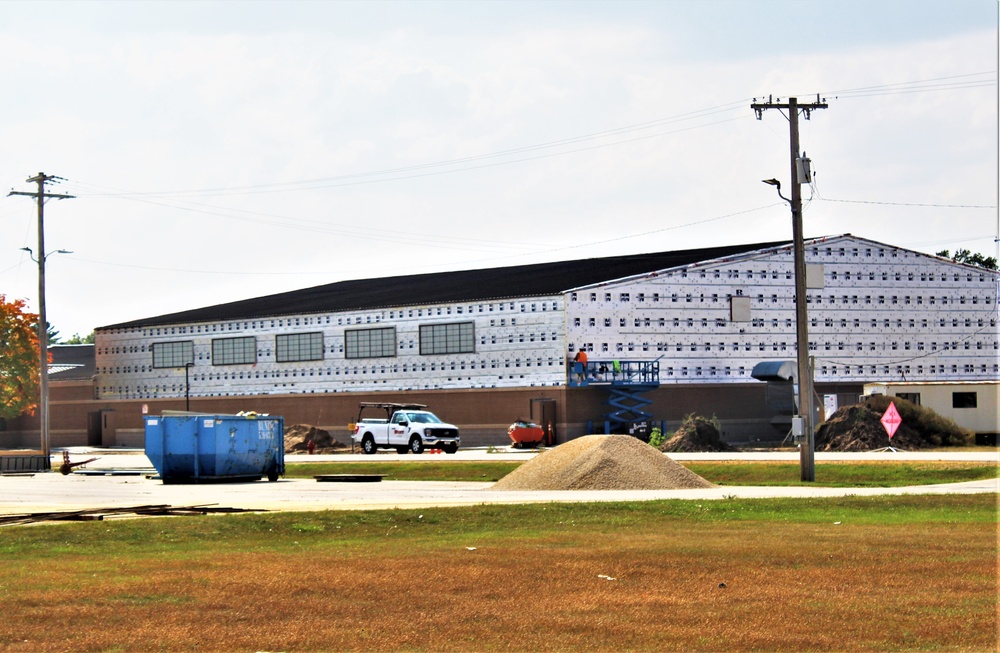 Renovation of Fort McCoy's Rumpel Fitness Center