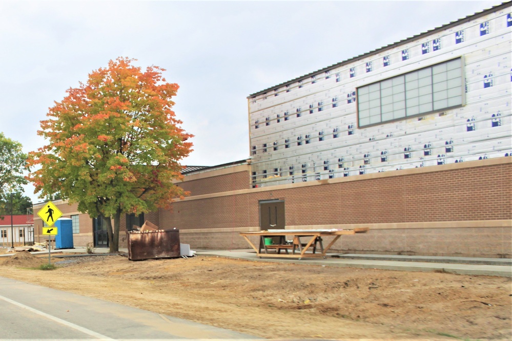 Renovation of Fort McCoy's Rumpel Fitness Center