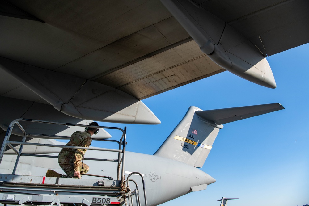 Joint Base Charleston Flight Line on Fridays