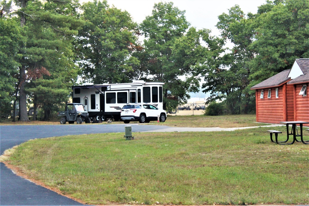 Enjoy fall at Fort McCoy’s Pine View Campground