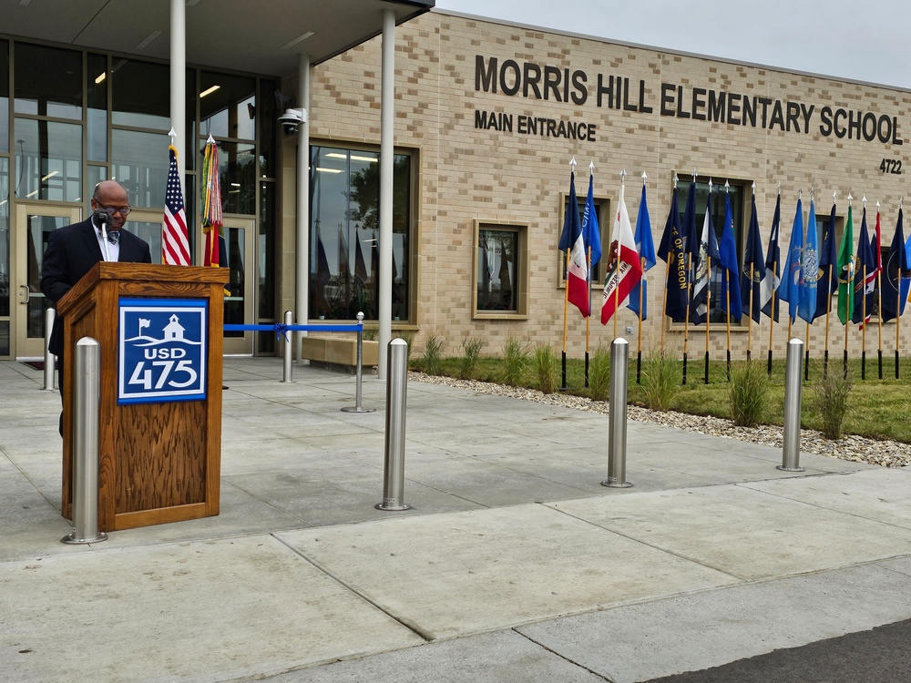 Morris Hill Elementary School formally opened with ribbon-cutting ceremony