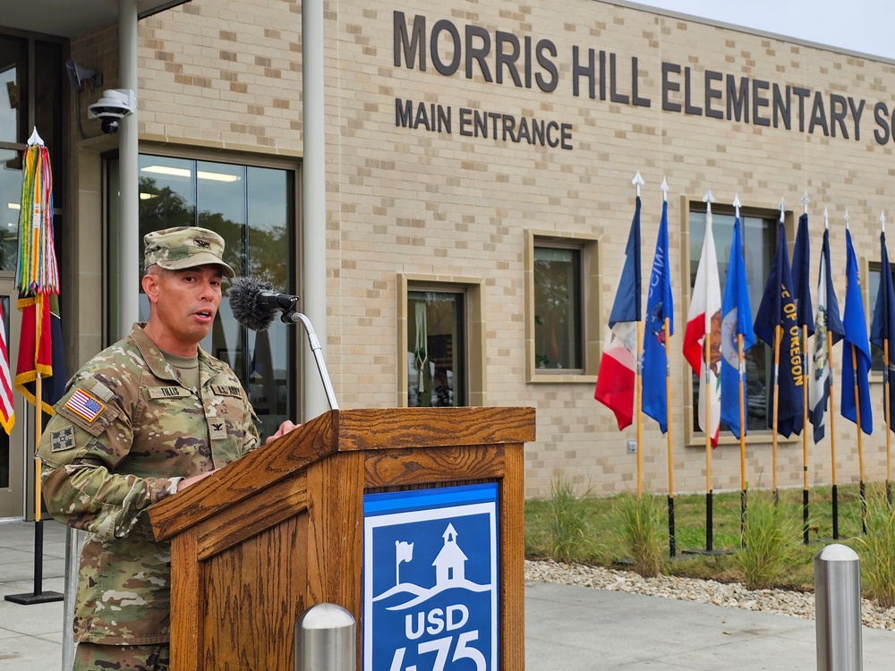 Morris Hill Elementary School formally opened with ribbon-cutting ceremony