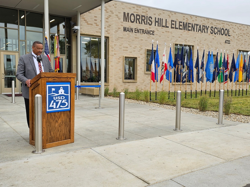 Morris Hill Elementary School formally opened with ribbon-cutting ceremony