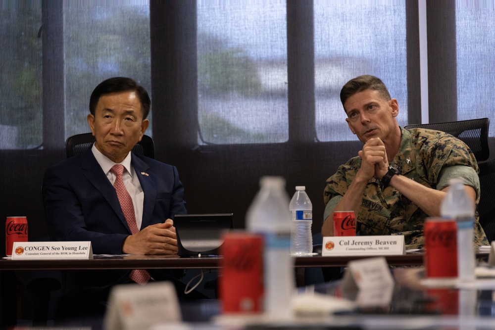 Strengthening Partnerships: Consulate General of Republic of Korea in Honolulu Visits MCBH