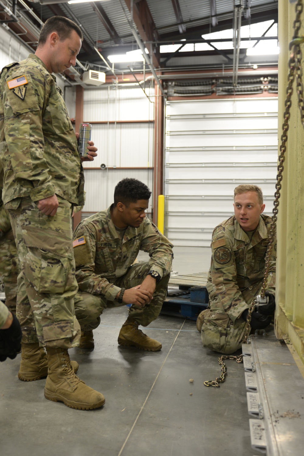 38th Infantry Division soldiers hone rail, air loading skills