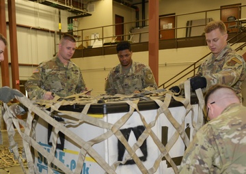 38th Infantry Division soldiers hone rail, air loading skills