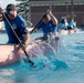 Wing leadership takes home win in canoe tug-of-war