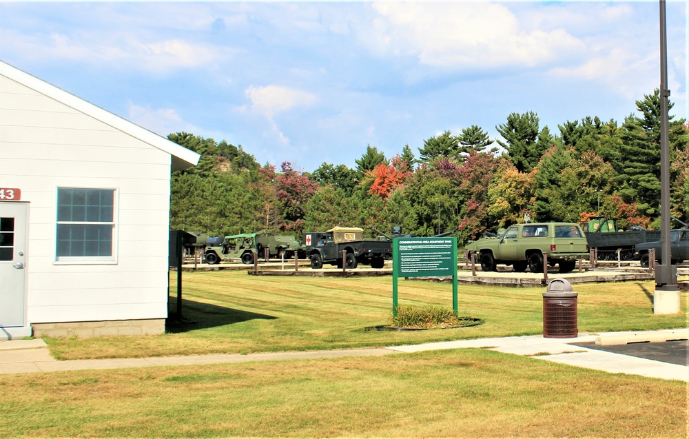 Fort McCoy’s Equipment Park offers place to see history, fall colors during October