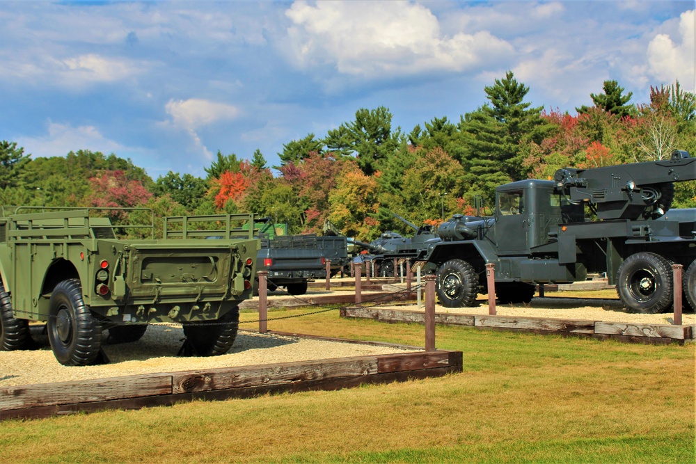 Fort McCoy’s Equipment Park offers place to see history, fall colors during October