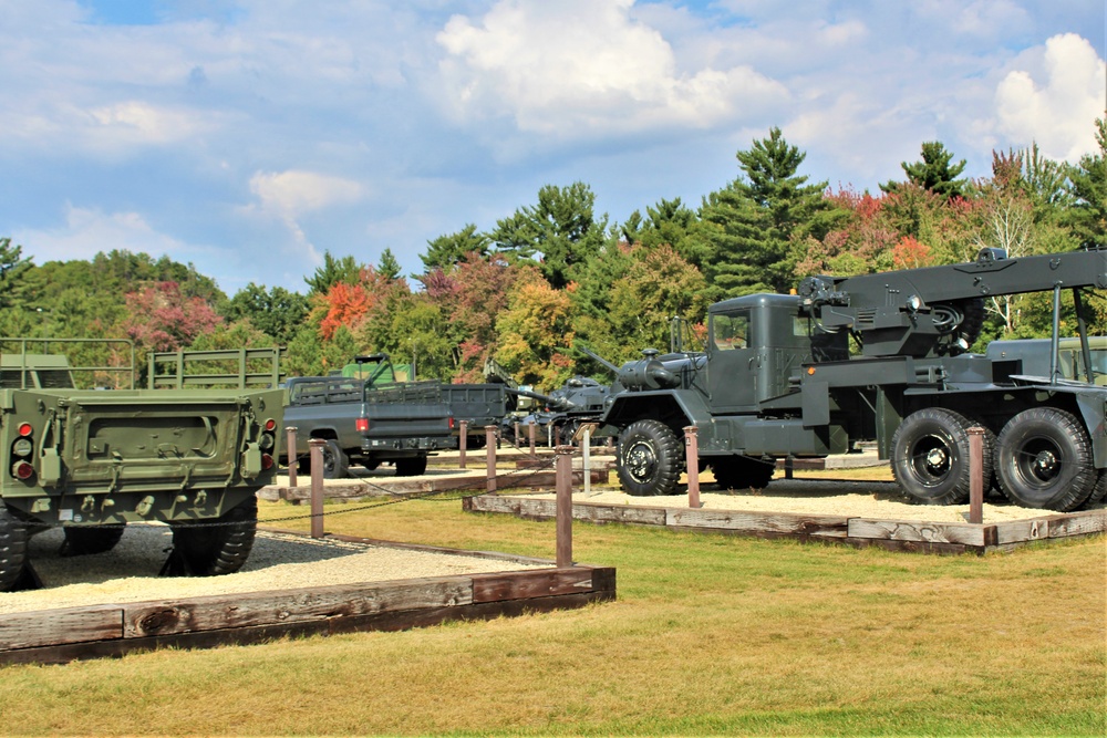 Fort McCoy’s Equipment Park offers place to see history, fall colors during October