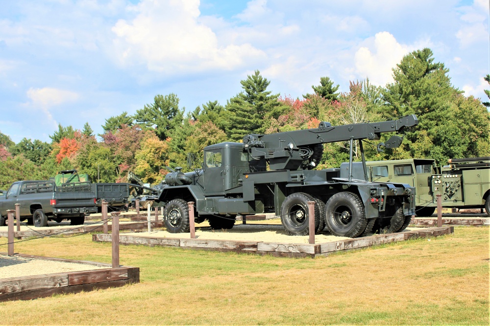 Fort McCoy’s Equipment Park offers place to see history, fall colors during October