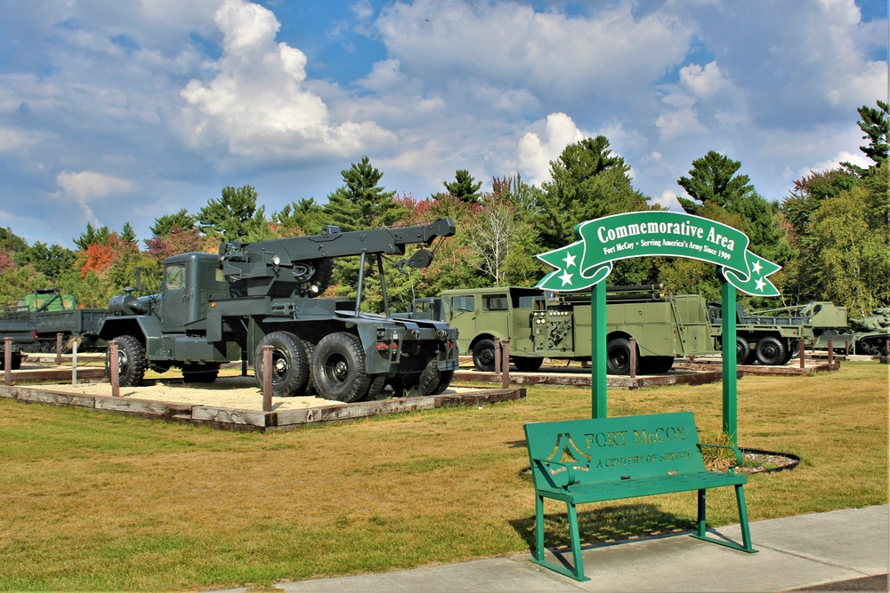 Fort McCoy’s Equipment Park offers place to see history, fall colors during October