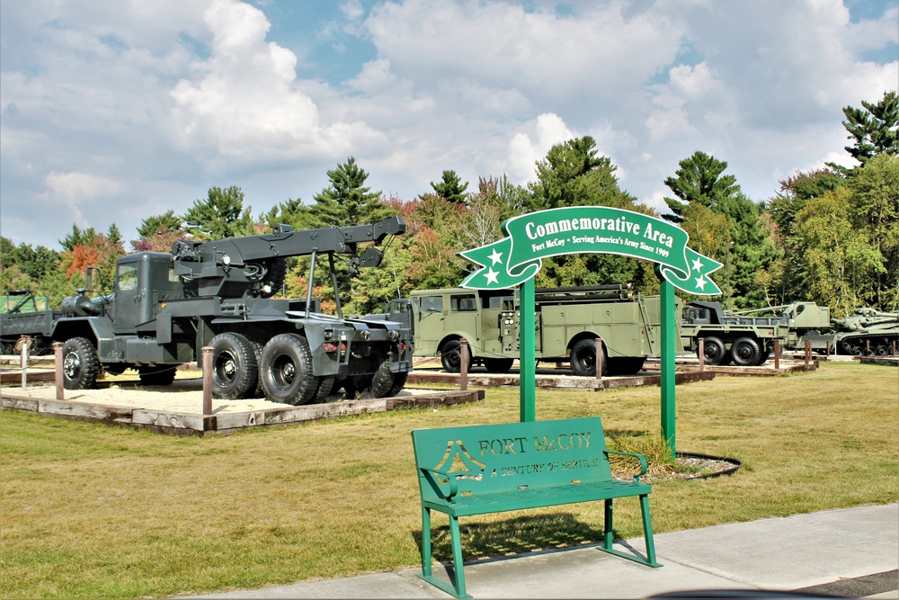 Fort McCoy’s Equipment Park offers place to see history, fall colors during October