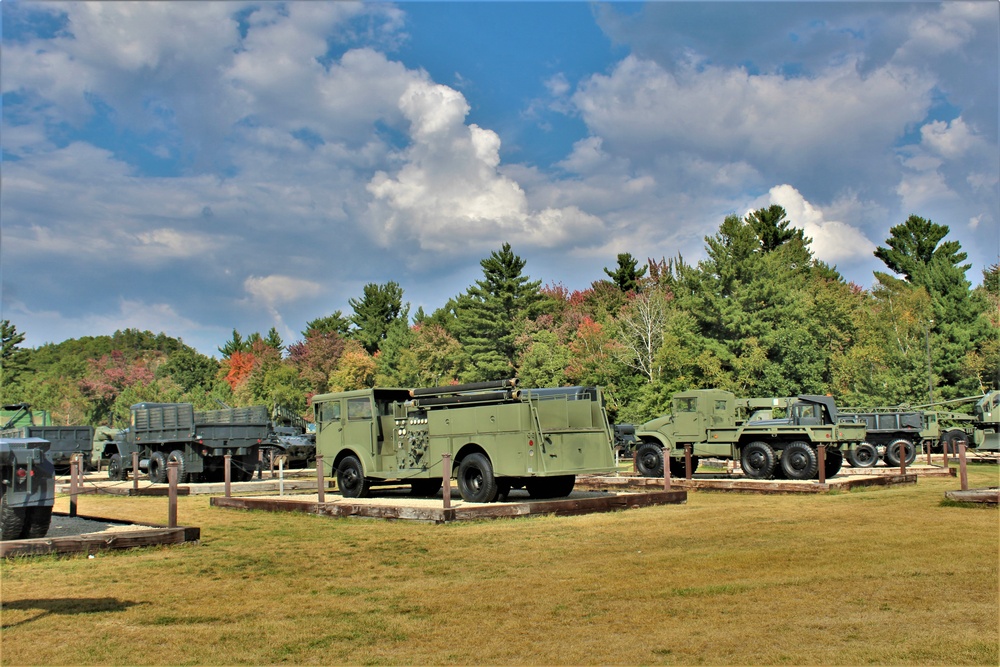 Fort McCoy’s Equipment Park offers place to see history, fall colors during October