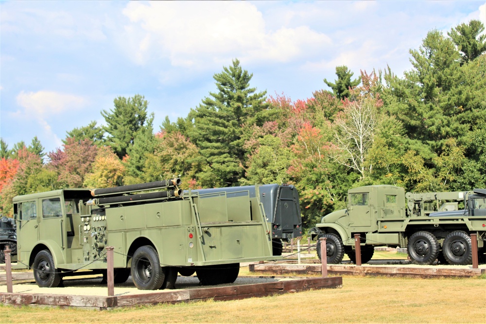 Fort McCoy’s Equipment Park offers place to see history, fall colors during October