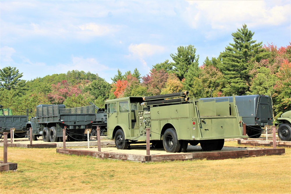 Fort McCoy’s Equipment Park offers place to see history, fall colors during October