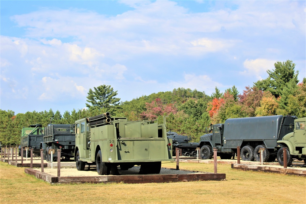 Fort McCoy’s Equipment Park offers place to see history, fall colors during October