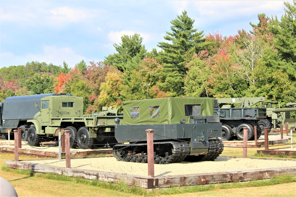 Fort McCoy’s Equipment Park offers place to see history, fall colors during October