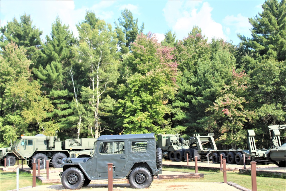 Fort McCoy’s Equipment Park offers place to see history, fall colors during October