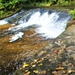 Fall colors 2023 at Trout Falls in Fort McCoy's Pine View Recreation Area