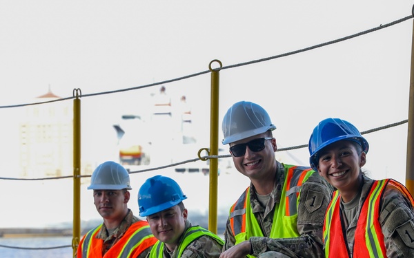 1st Combat Aviation Brigade Port Operations