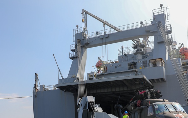 1st Combat Aviation Brigade Port Operations