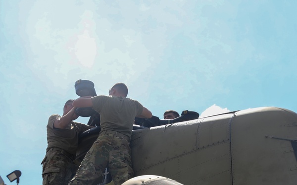 1st Combat Aviation Brigade Port Operations