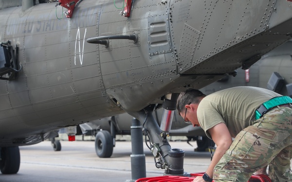 1st Combat Aviation Brigade Port Operations