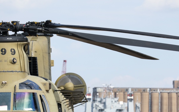 1st Combat Aviation Brigade Port Operations