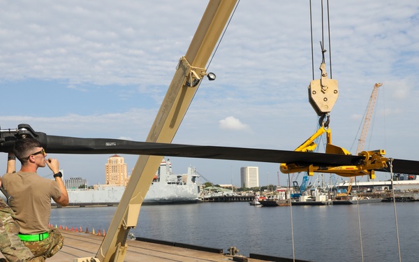 1st Combat Aviation Brigade Port Operations