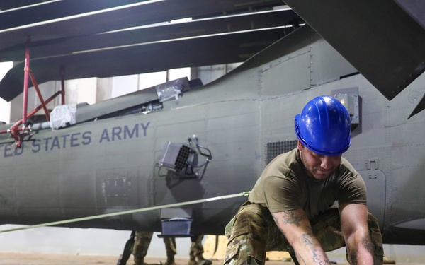 1st Combat Aviation Brigade Port Operations