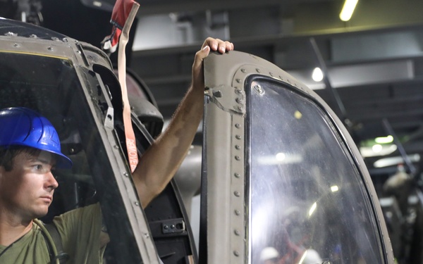 1st Combat Aviation Brigade Port Operations