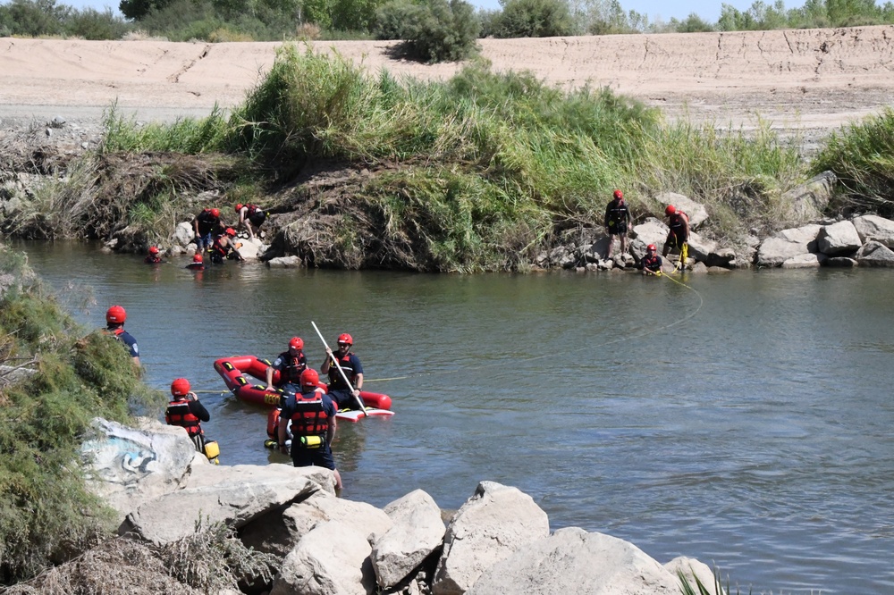 YPG firefighters receive Swiftwater Rescue Certification