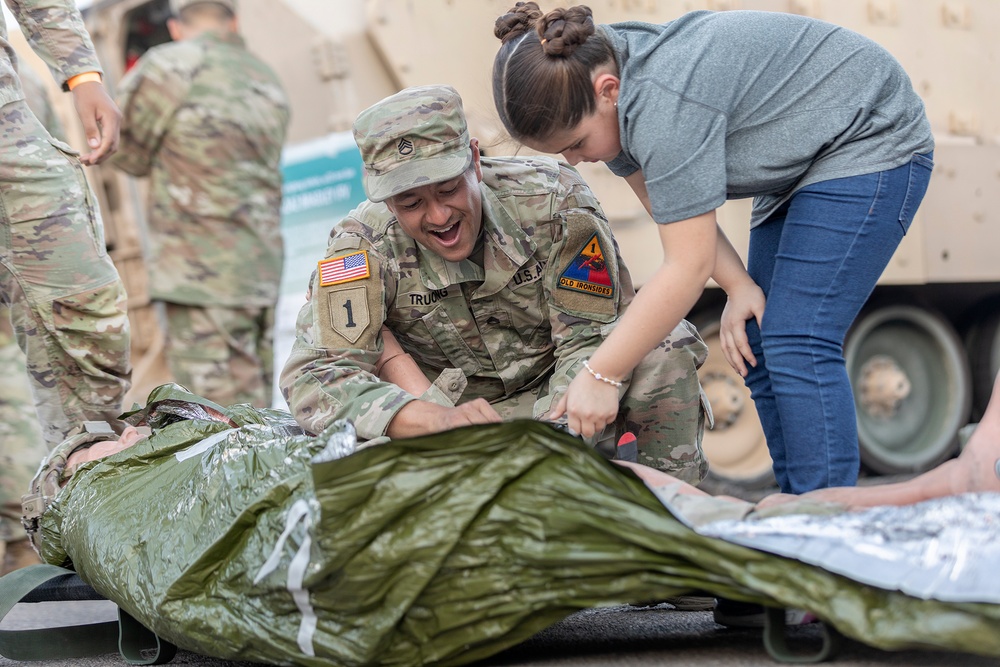 Bliss Soldiers, regional first responders center stage during UTEP '915 Heroes Night' football game