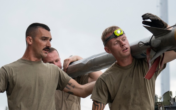 104th Fighter Wing competes in final weapons load competition of William Tell 2023