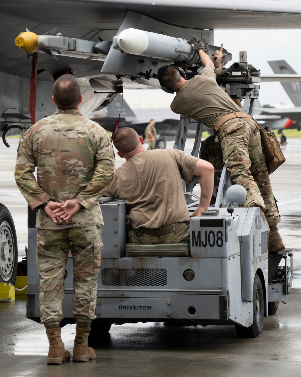 104th Fighter Wing competes in final weapons load competition of William Tell 2023