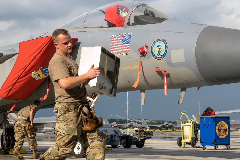 104th Fighter Wing competes in final weapons load competition of William Tell 2023