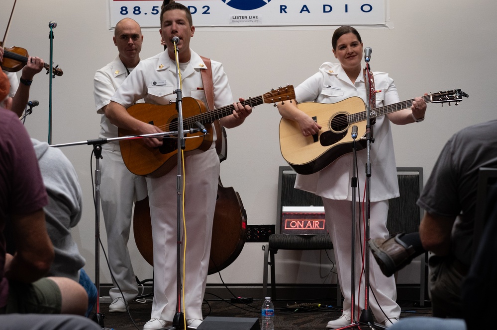 U.S. Navy Band Country Current at World of Bluegrass festival