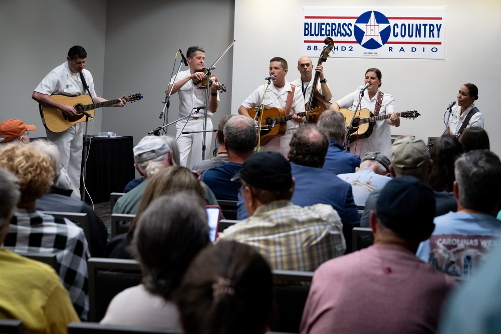 U.S. Navy Band Country Current at World of Bluegrass festival