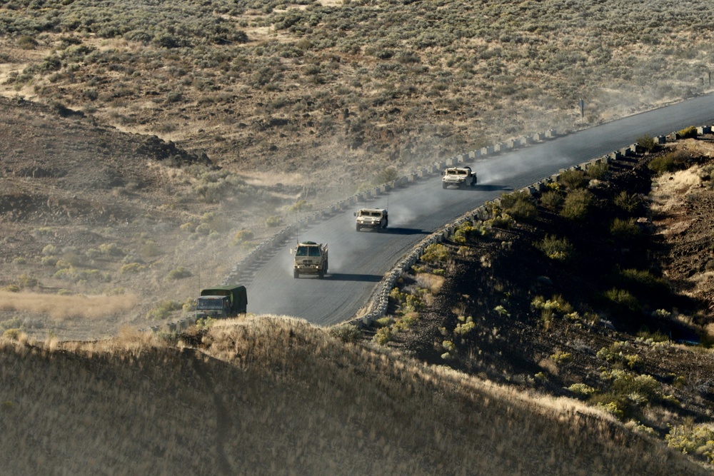 46th ASB Convoy Live Fire Exercise