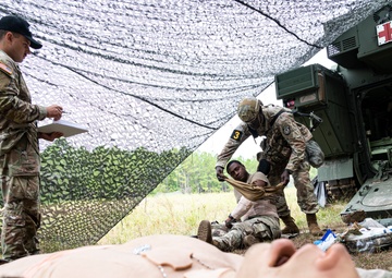 Health monitoring system featured during Army-wide Best Squad Competition – USAMMDA team provides critical real-time health data for Best Squad planners