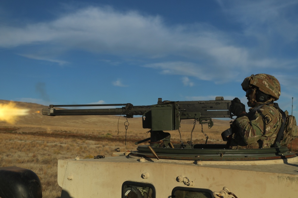 46th ASB Convoy Live Fire Exercise