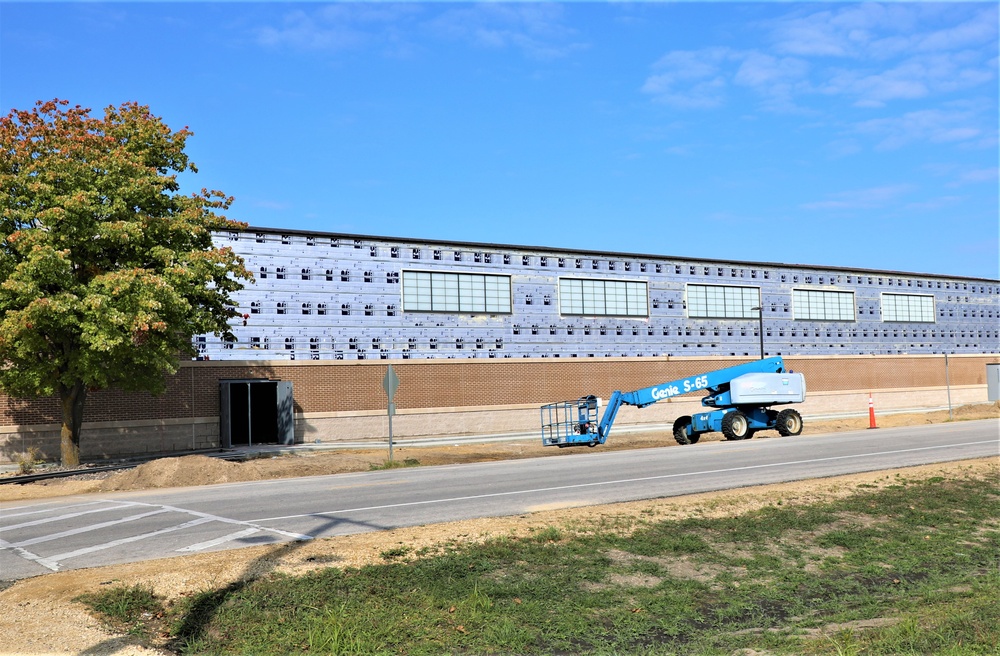 Renovation of Fort McCoy's Rumpel Fitness Center