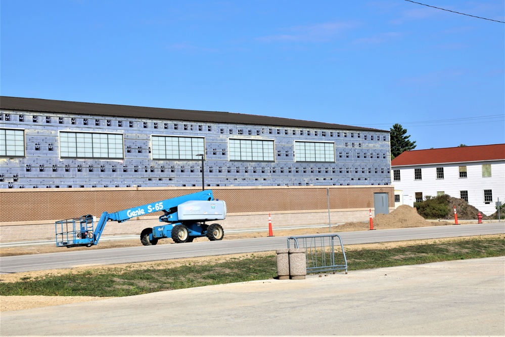 Renovation of Fort McCoy's Rumpel Fitness Center