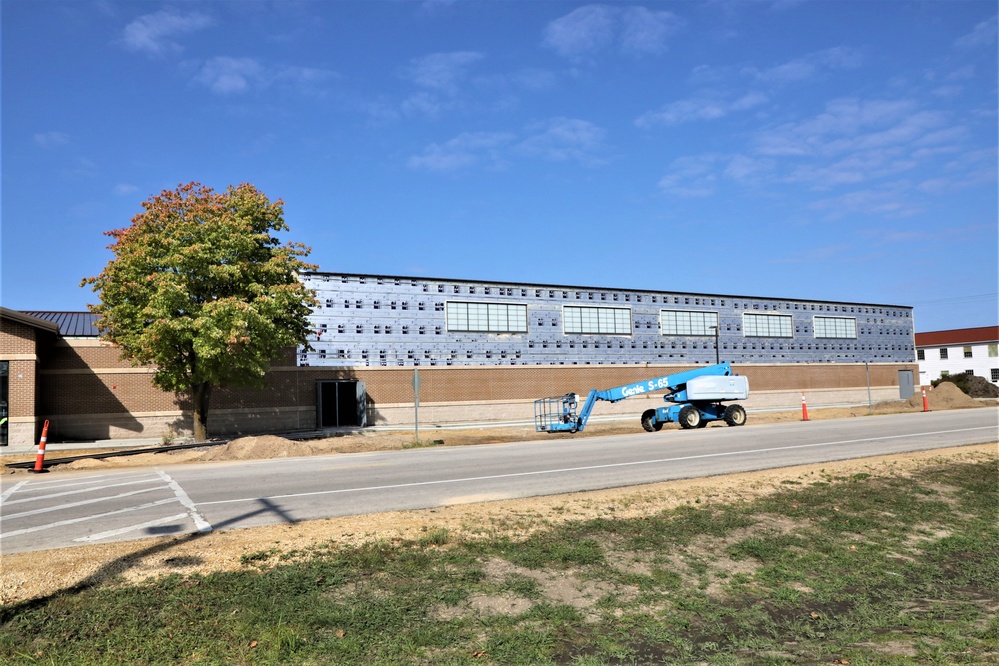 Renovation of Fort McCoy's Rumpel Fitness Center