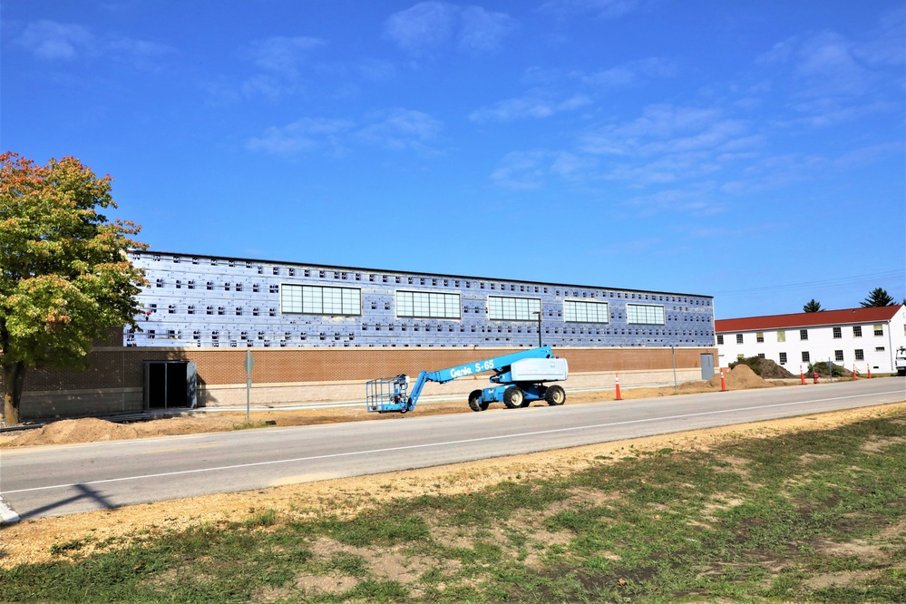 Renovation of Fort McCoy's Rumpel Fitness Center