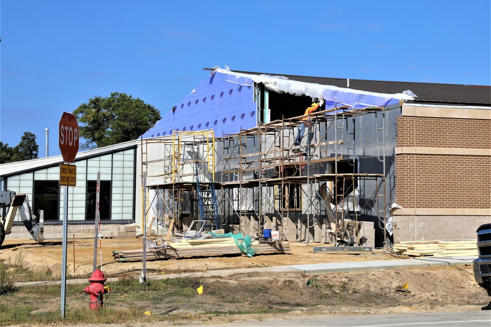 Renovation of Fort McCoy's Rumpel Fitness Center