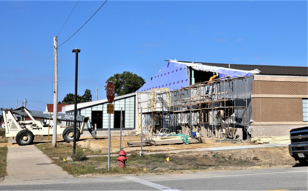 Renovation of Fort McCoy's Rumpel Fitness Center